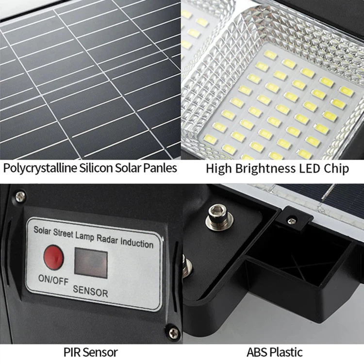 outdoor solar street lights detail
