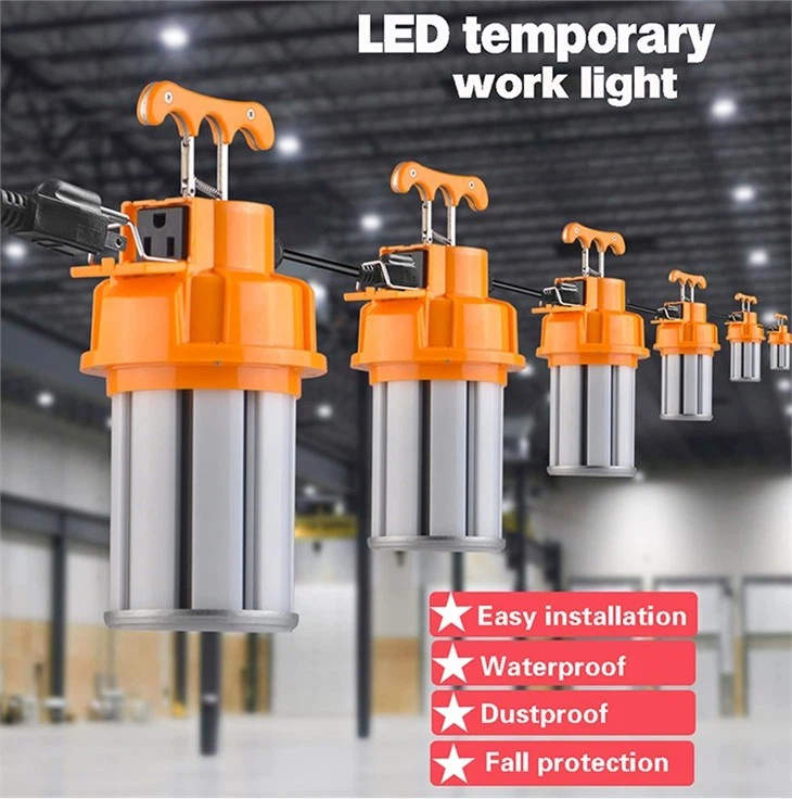 portable construction work lights