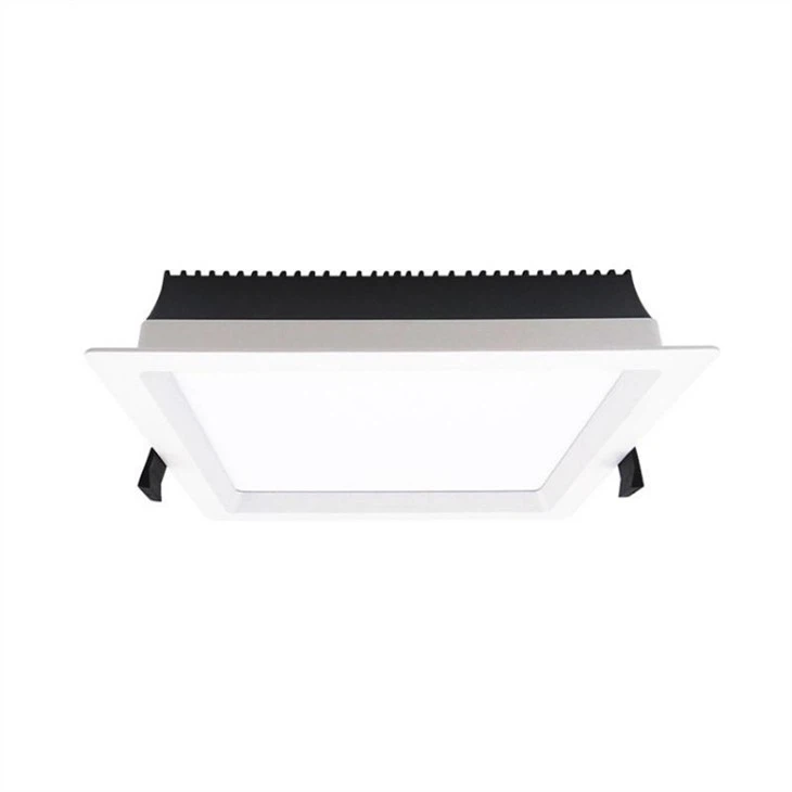 white square downlights