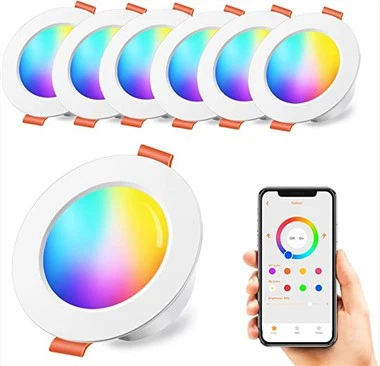 4 tommu Smart Innfellt ljós
