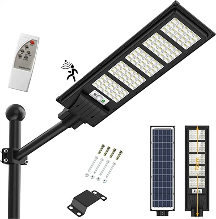 Sólargötuljós 60w