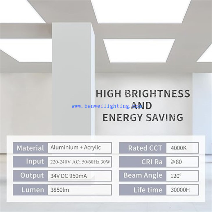 220-277V 6400K 18W Led Flat Panel Light