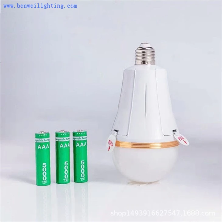 Emergency Led Light Bulb Battery Powered