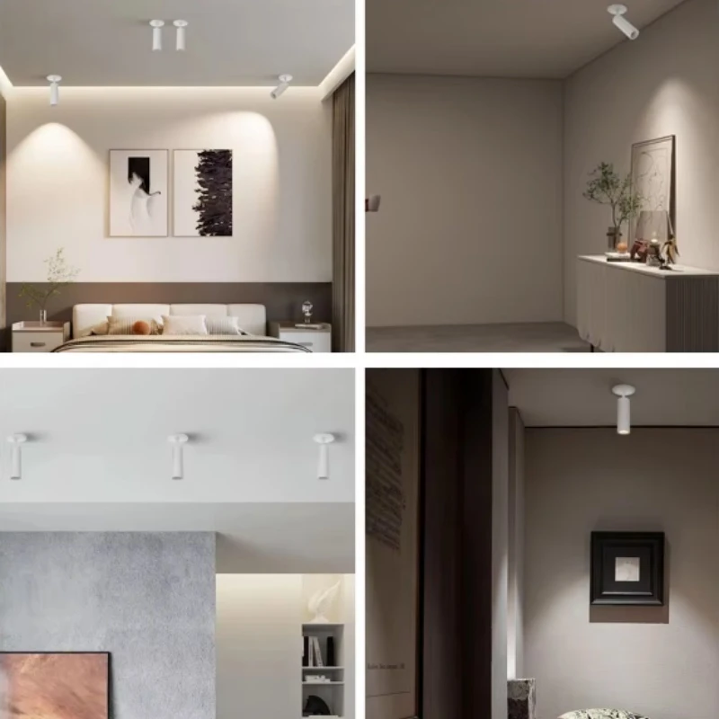Black White Aluminum Ceiling Recessed Led Track Lights Black White Aluminum Ceiling Recessed Led Track Lights
