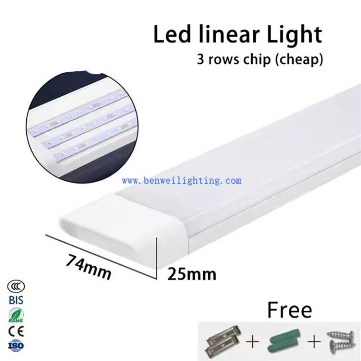 Led Batten Light 110-277V 8W 5900K