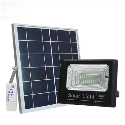 100W LED sólarflóðljós