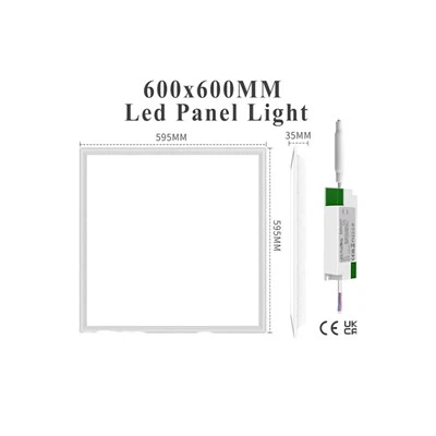 Led Flat Panel Light 220-277V 5800K