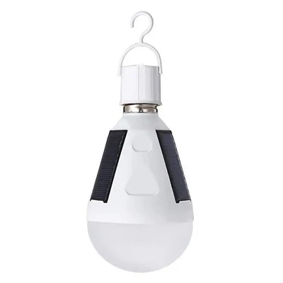Sól LED ljósaperur með spjaldi