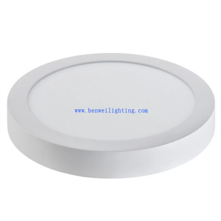 White Disk Shaped Panel Light (2)