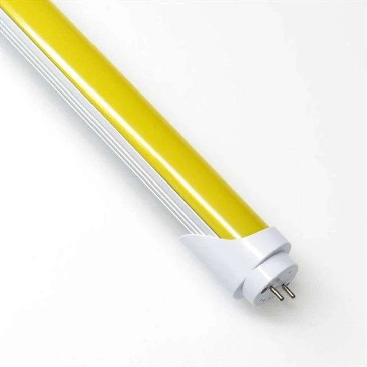 Yellow Cover Anti Uv T8 Tube